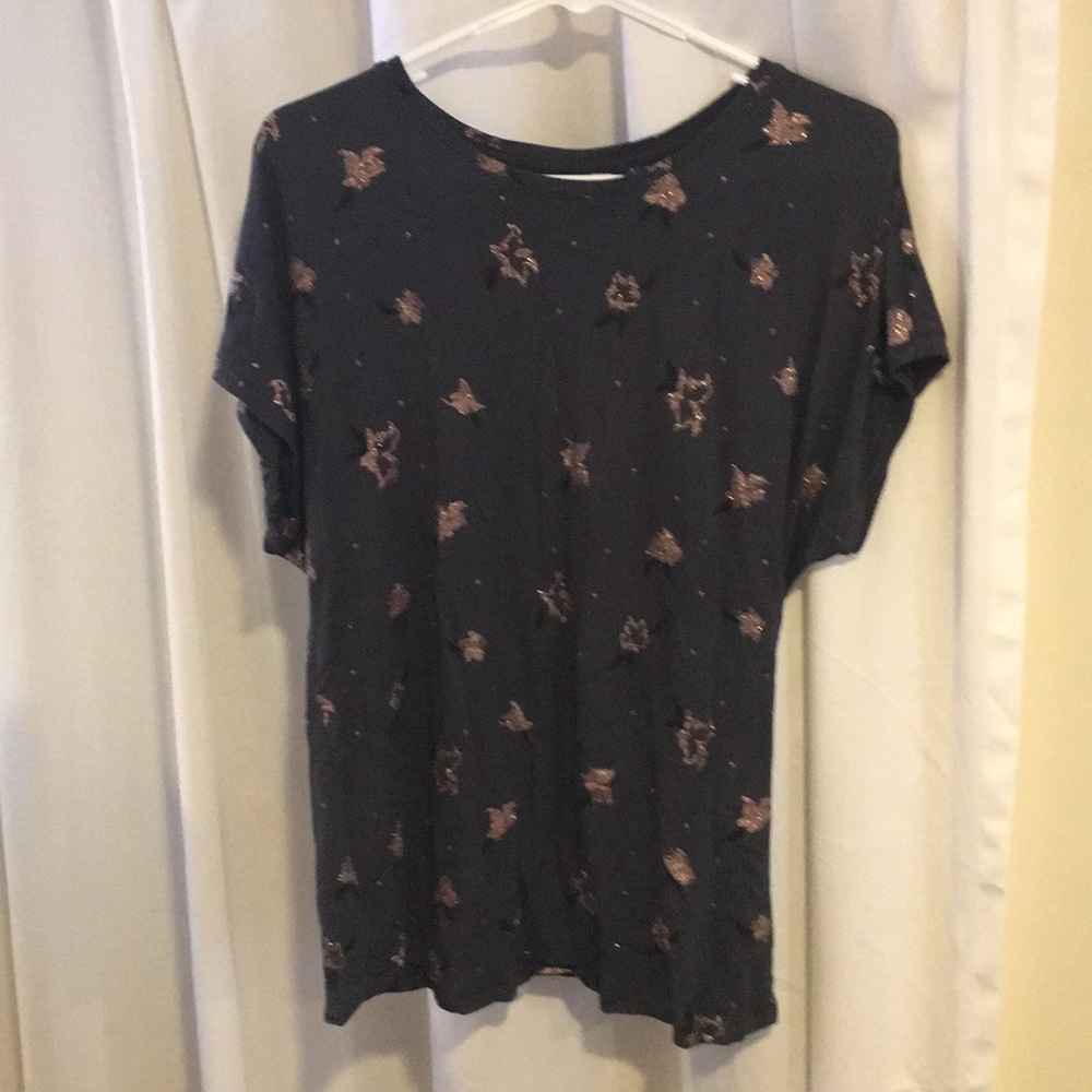 Rose gold details t-shirt